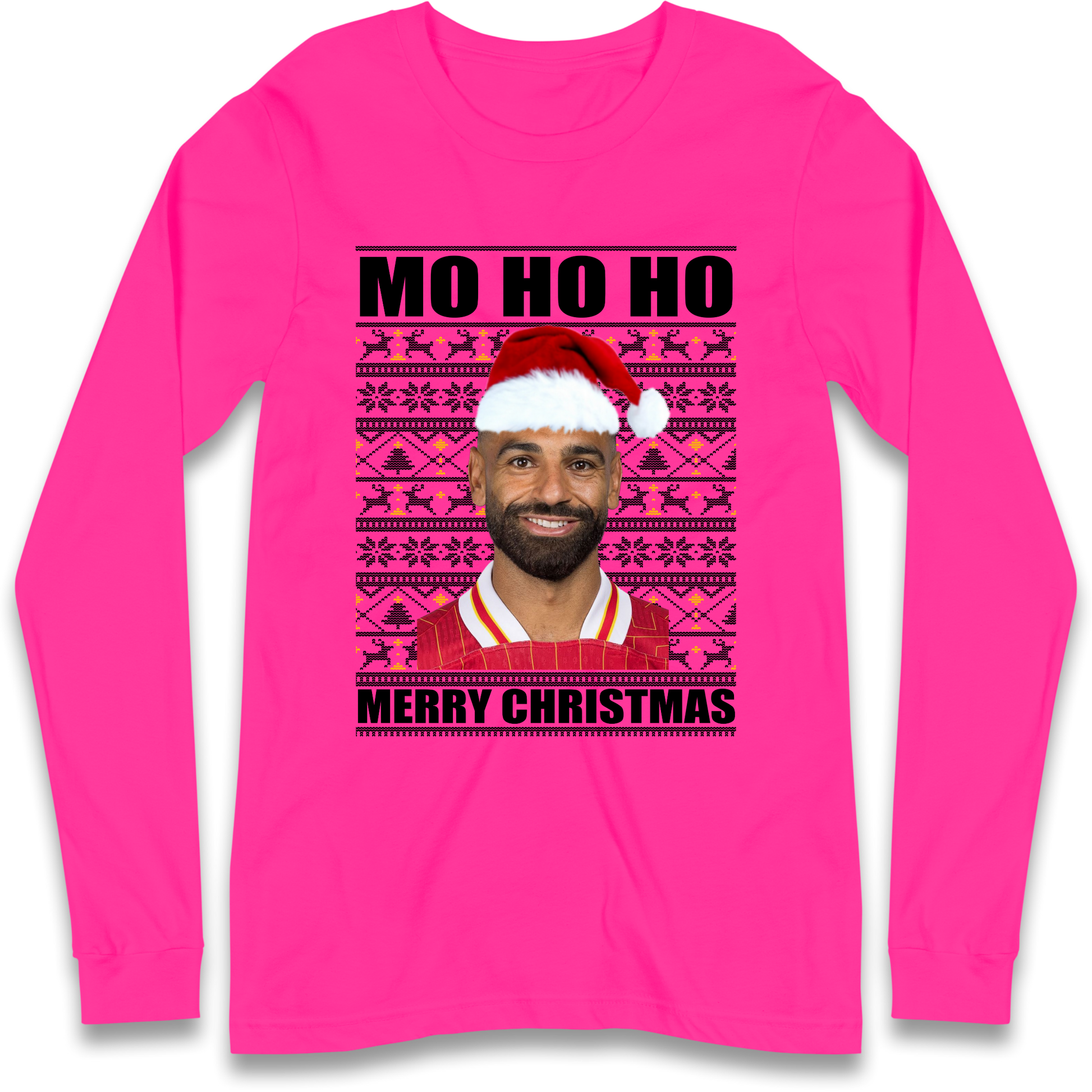 Mo Ho Ho Salah Longsleeve T-Shirt