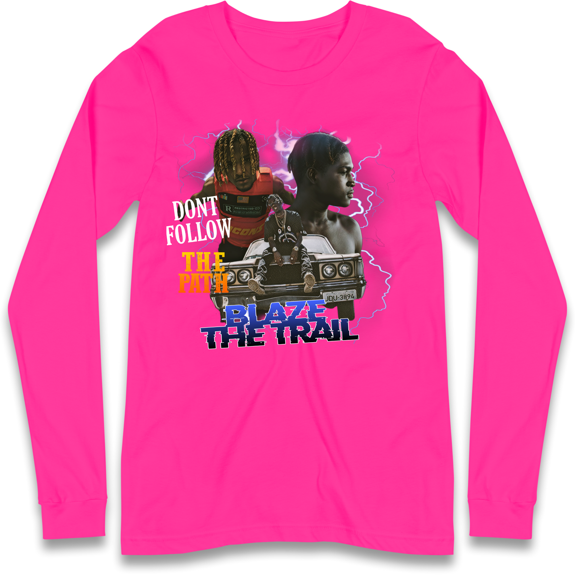 Hip Hop Blaze The Trail Longsleeve T Shirt