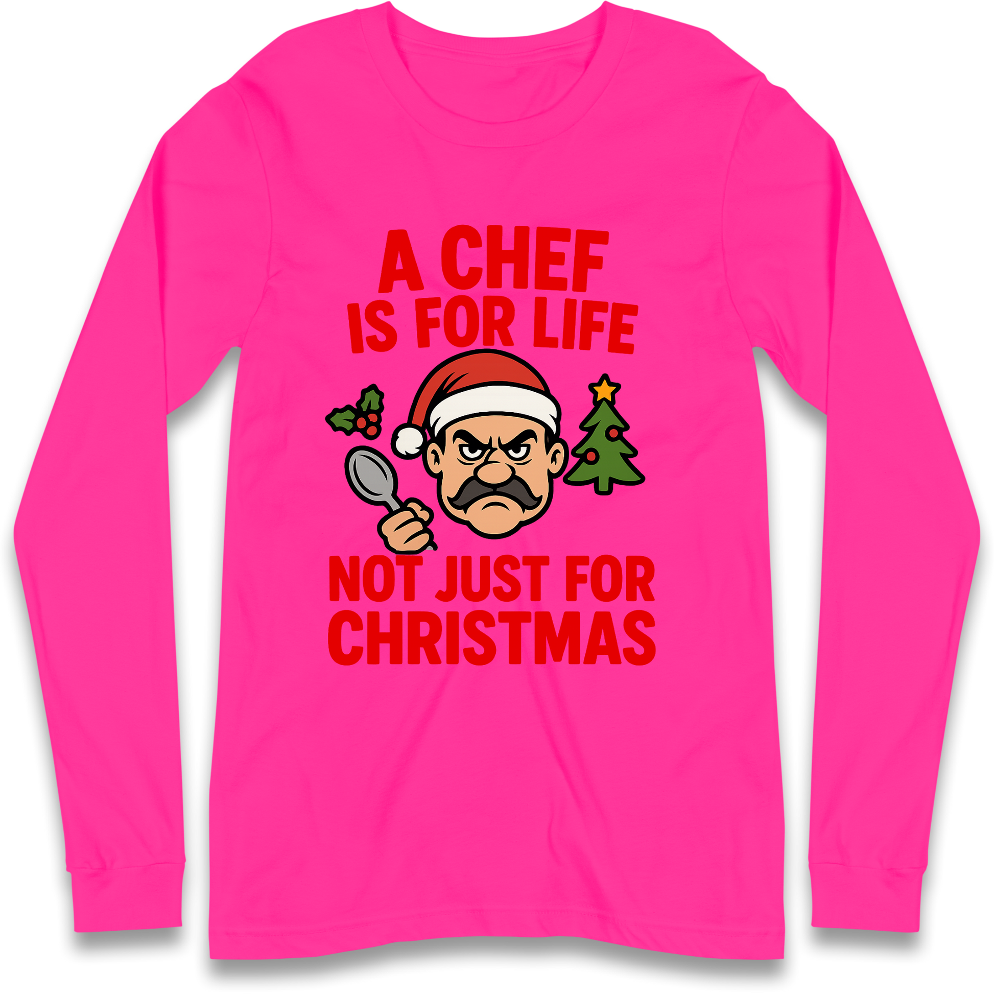 Chef Christmas Longsleeve T Shirt
