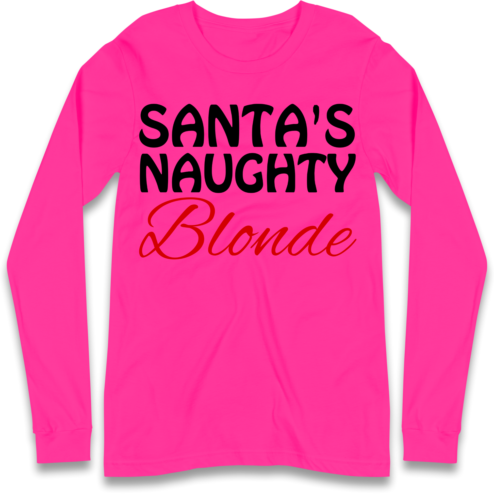 Naughty Blonde Longsleeve T-Shirt