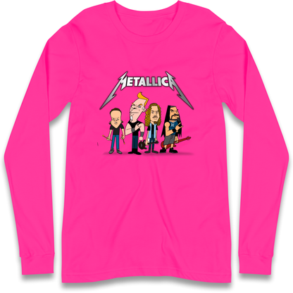 Metallica Cartoon Longsleeve T Shirt