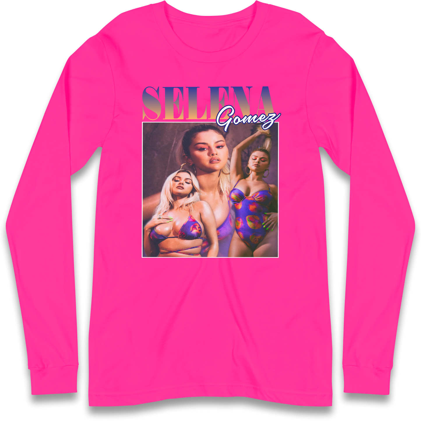 Selina Gomez Longsleeve T Shirt