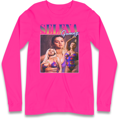 Selina Gomez Longsleeve T Shirt