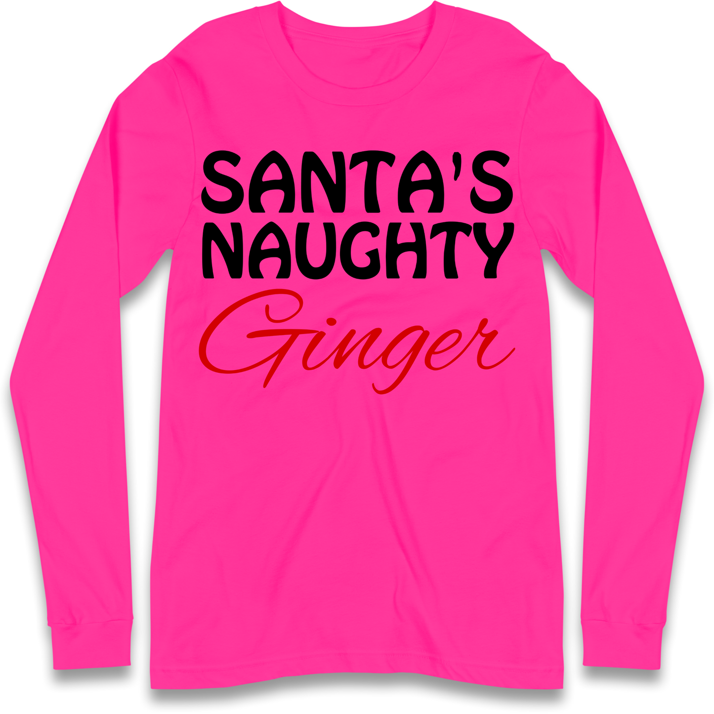 Naughty Ginger Longsleeve T-Shirt