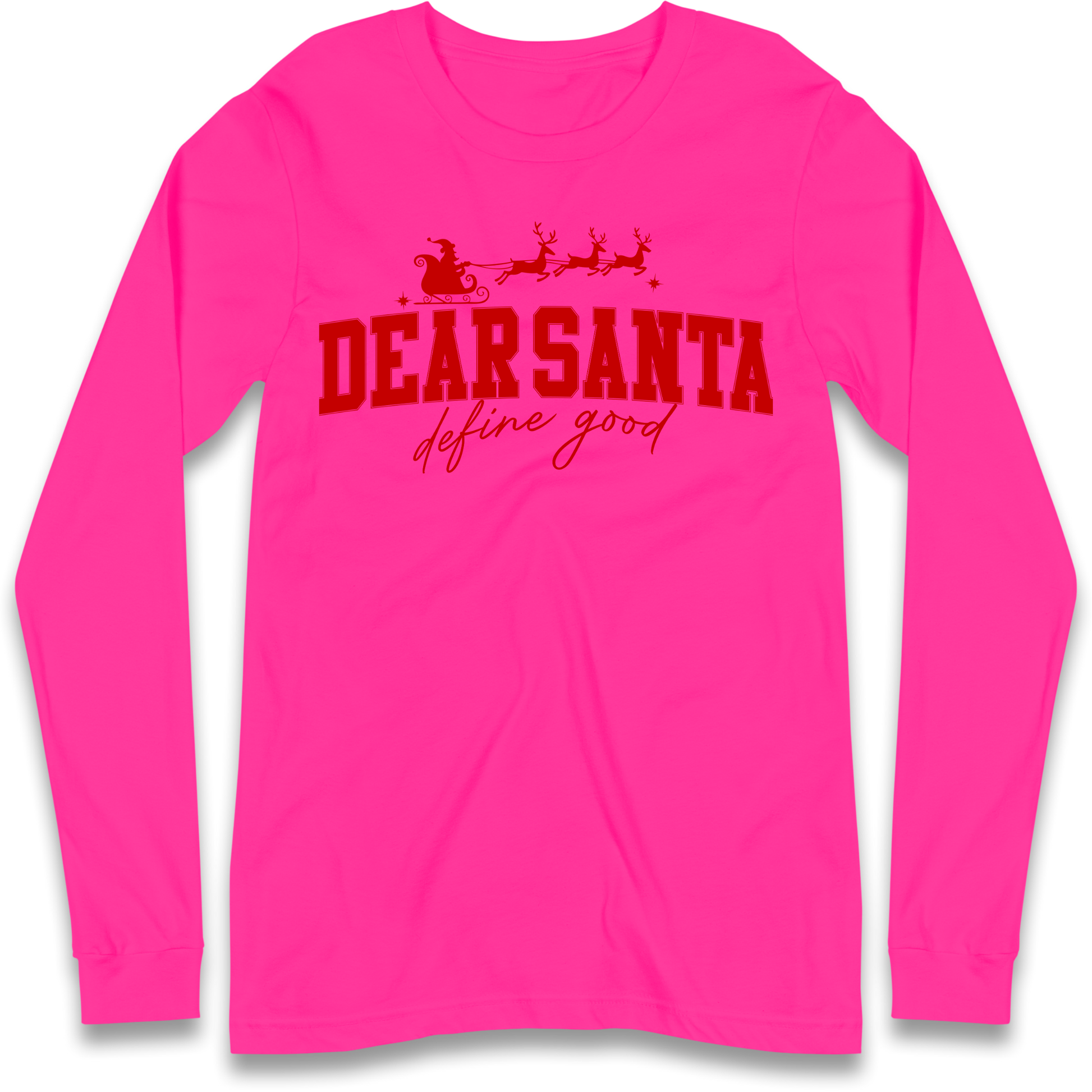 Dear Santa Christmas Longsleeve T Shirt
