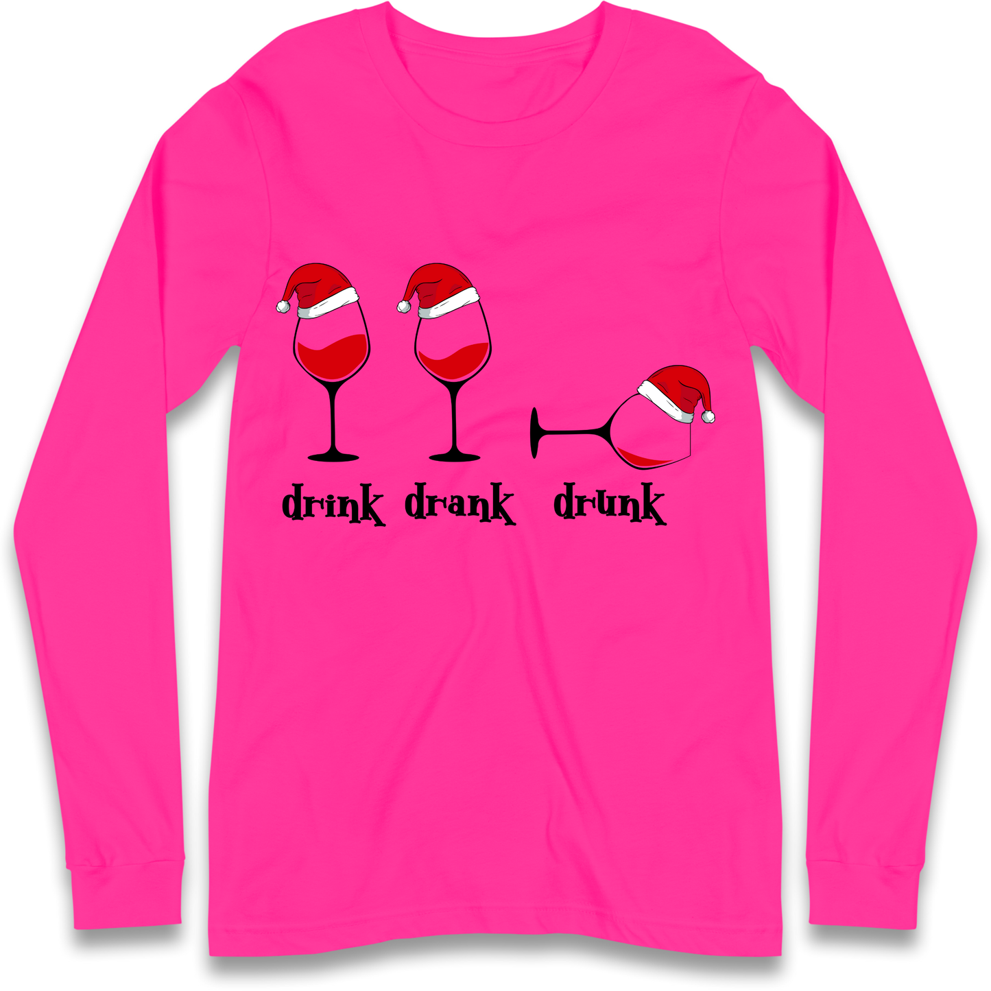 Drink Drank Drunk Longsleeve T-Shirt