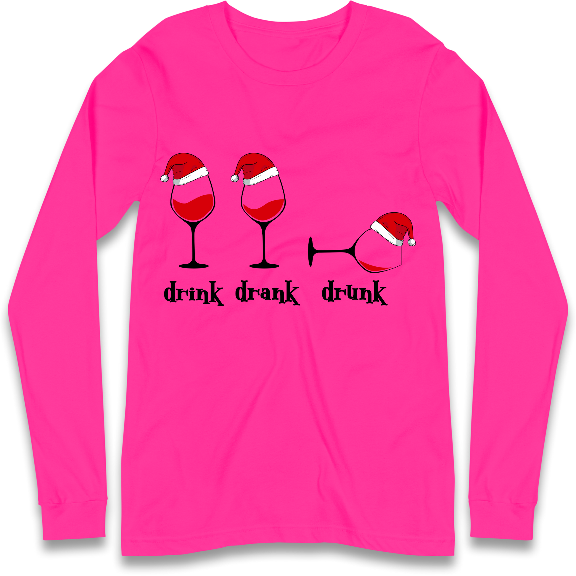 Drink Drank Drunk Longsleeve T-Shirt