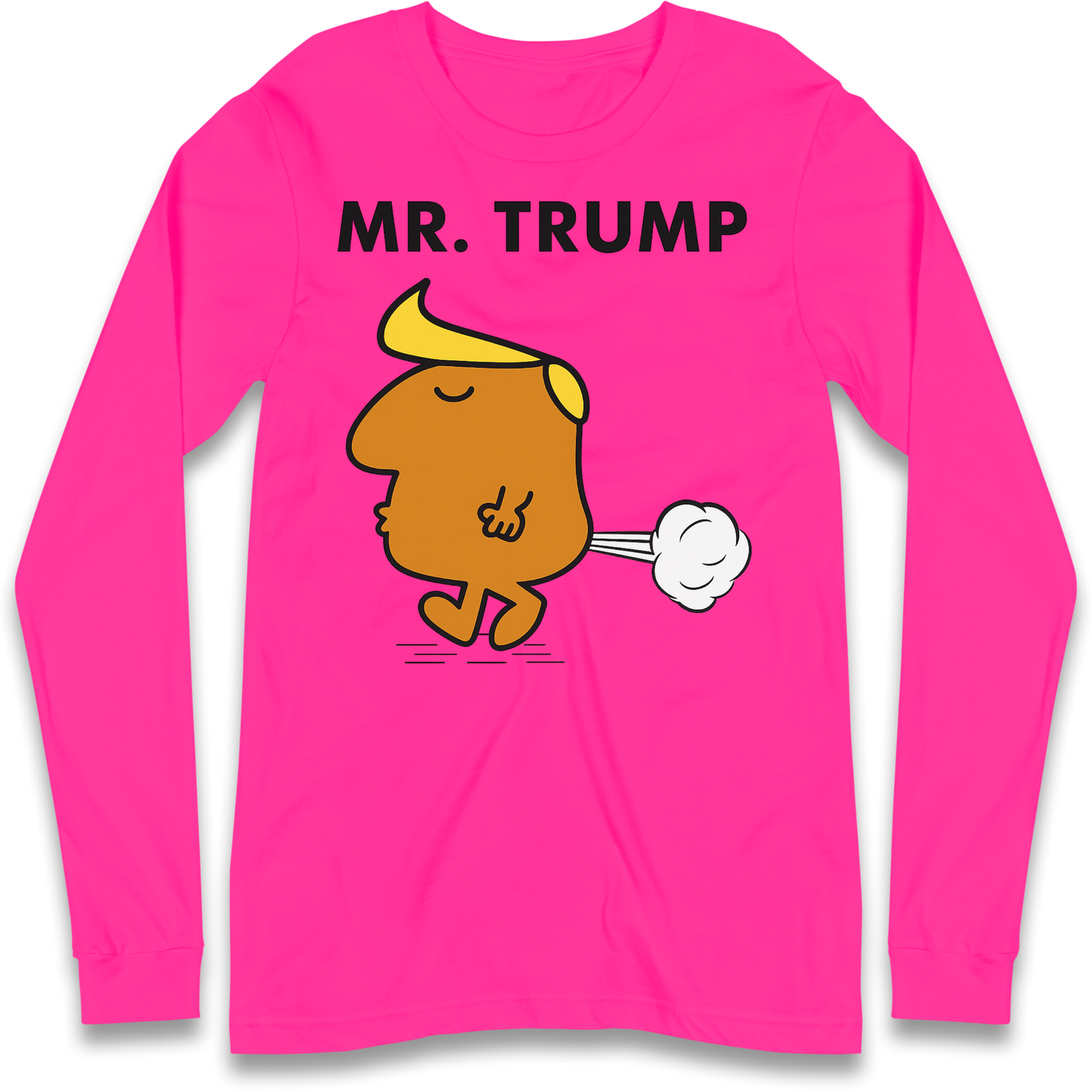 Donald Trump Parody Longsleeve T Shirt