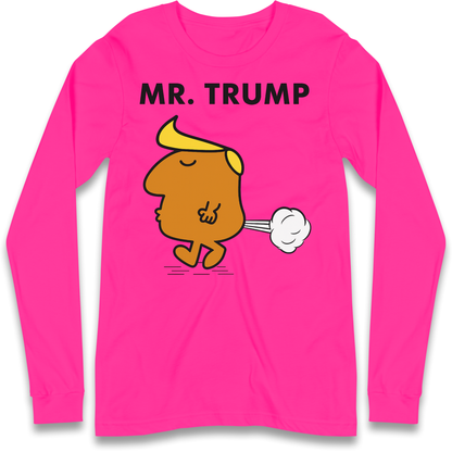 Donald Trump Parody Longsleeve T Shirt