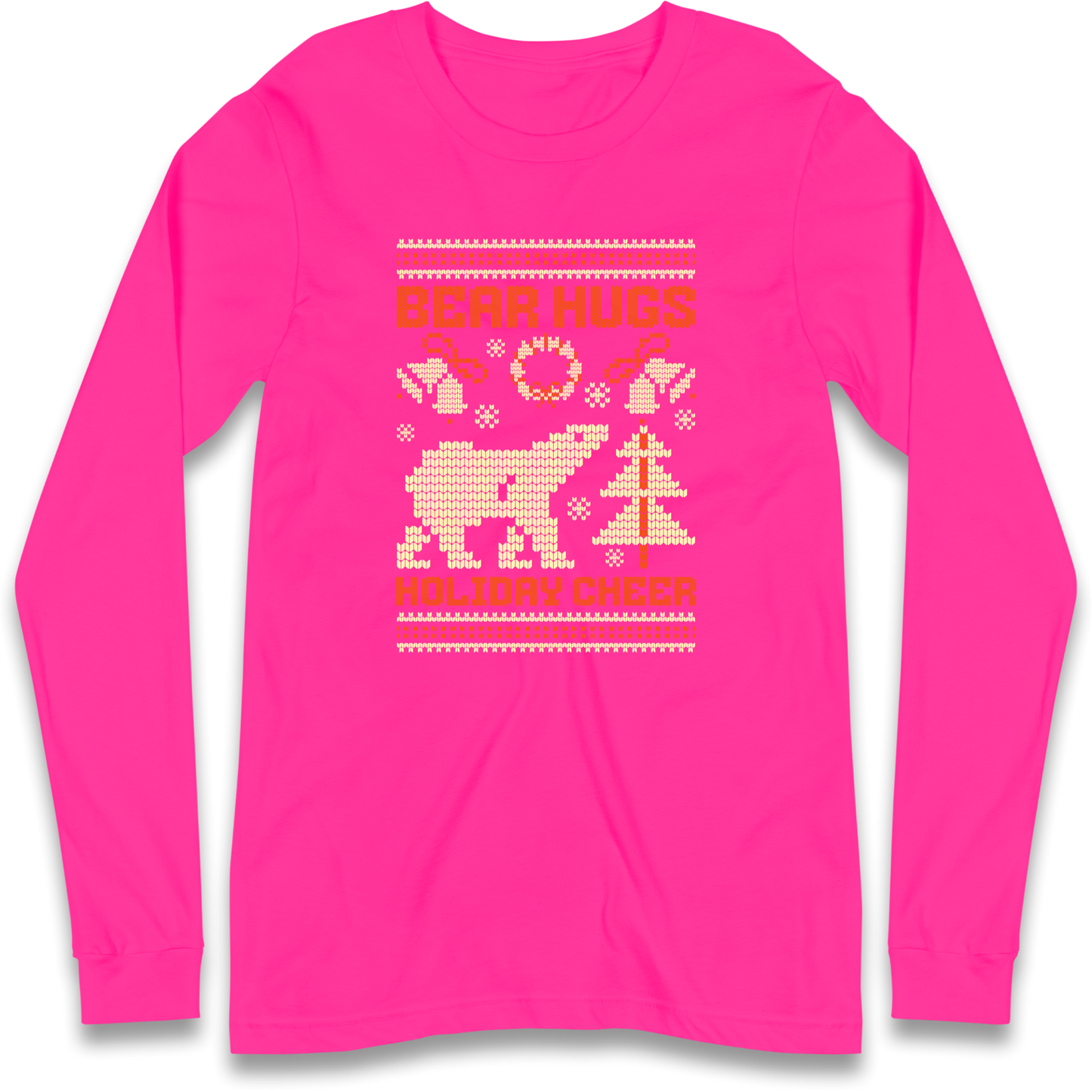 Bear Hugs Holiday Cheer Longsleeve T Shirt