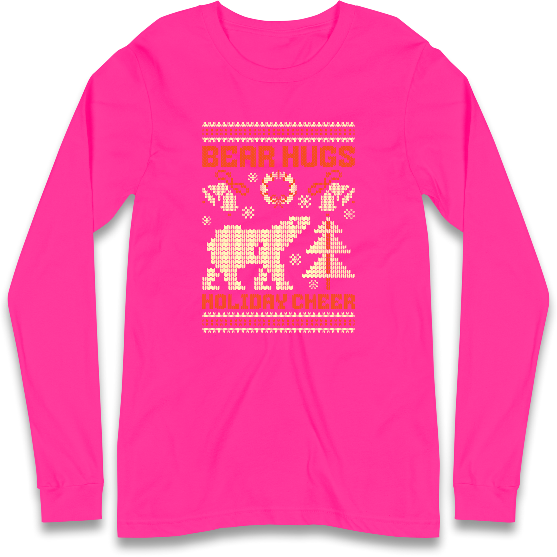 Bear Hugs Holiday Cheer Longsleeve T Shirt