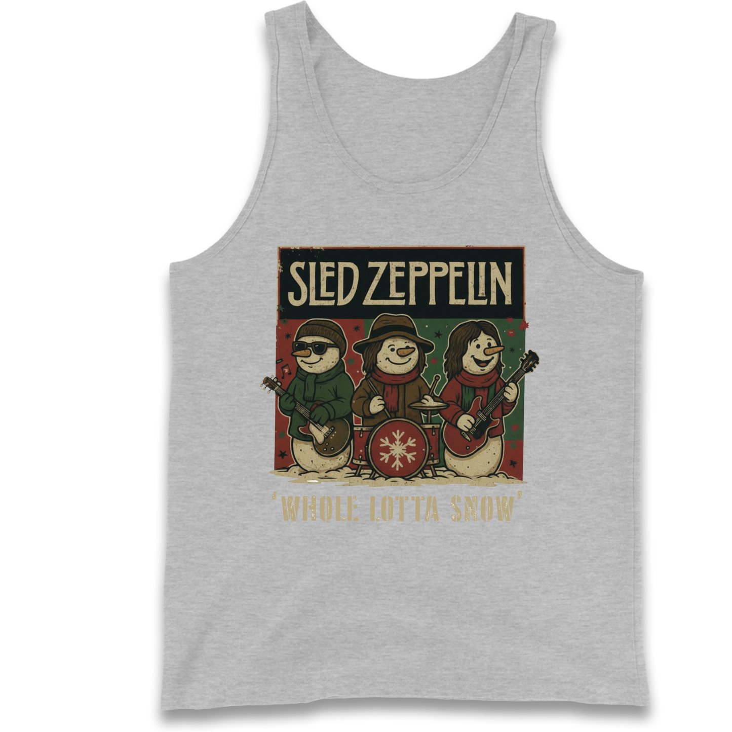 Led Zeppelin Christmas Tank Top