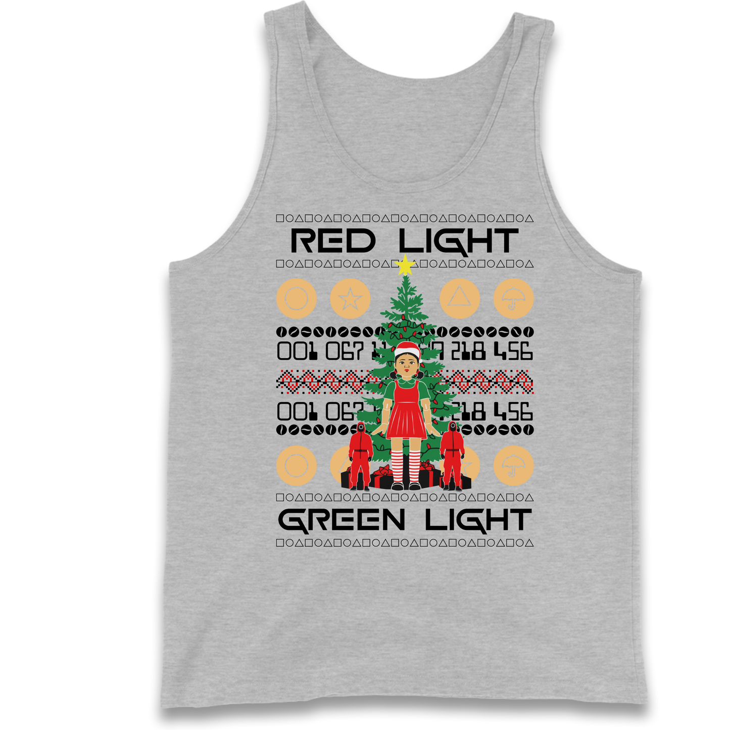 Squid Game Christmas Tank Top