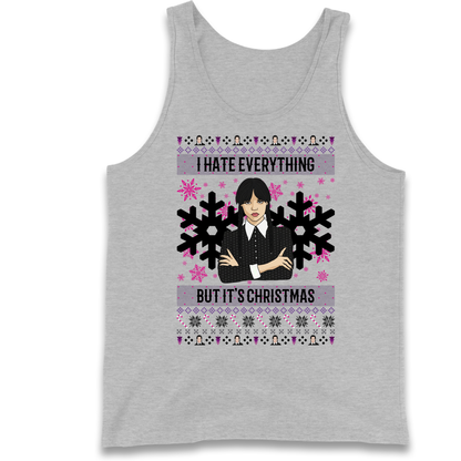 Wednesday addams Christmas Tank Top