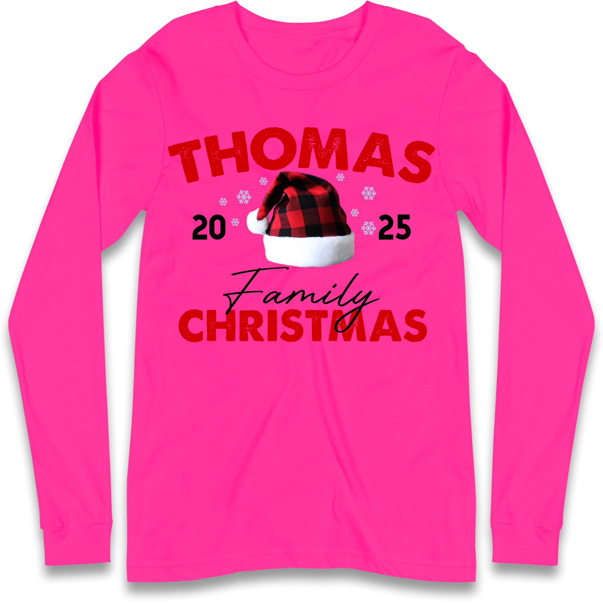 Thomas Family Christmas Longsleeve T Shirt