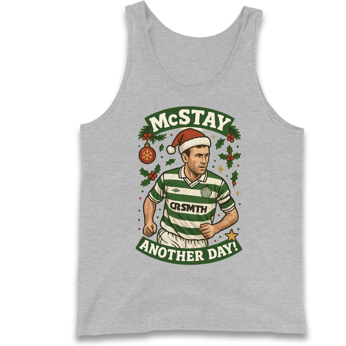 Paul McStay Celtic Christmas Tank Top