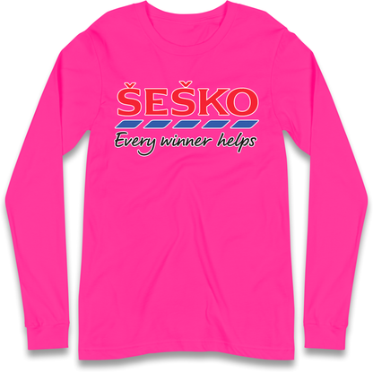Benjamin Sesko Every Winner Helps Longsleeve T-Shirt