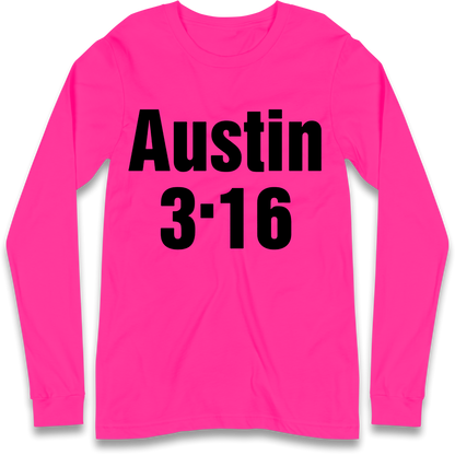 Austin 3 16 Longsleeve T Shirt