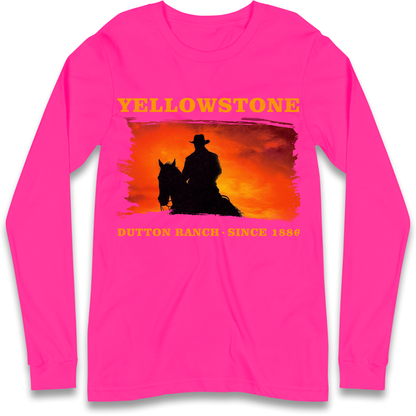 Yellowstone Dutton Ranch Since 1886 Longsleeve T Shirt