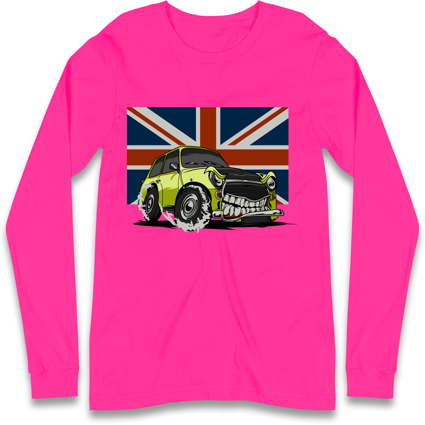 Union Jack Angry Mini Longsleeve T Shirt