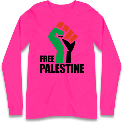 Free Palestine Longsleeve T Shirt