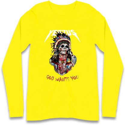 Yeezus God Wants You Longsleeve T Shirt