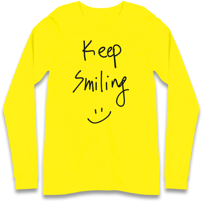 Keep Smiling Longsleeve T Shirt