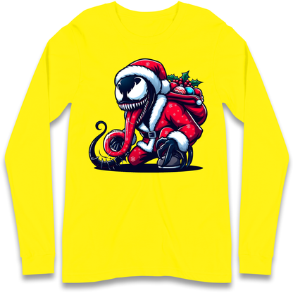 Venom Santa Longsleeve T Shirt
