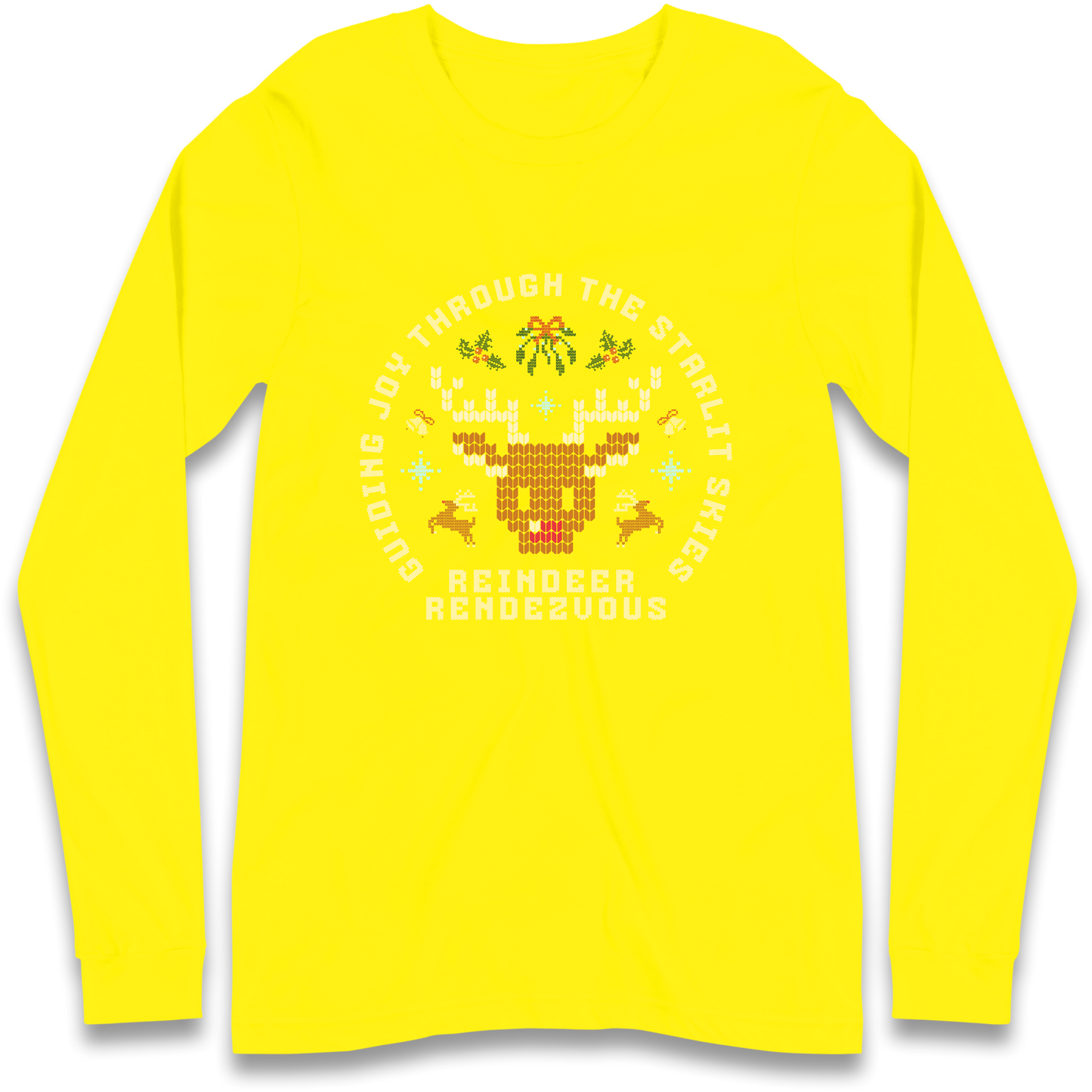 Reindeer Rendezvous Christmas Longsleeve T Shirt