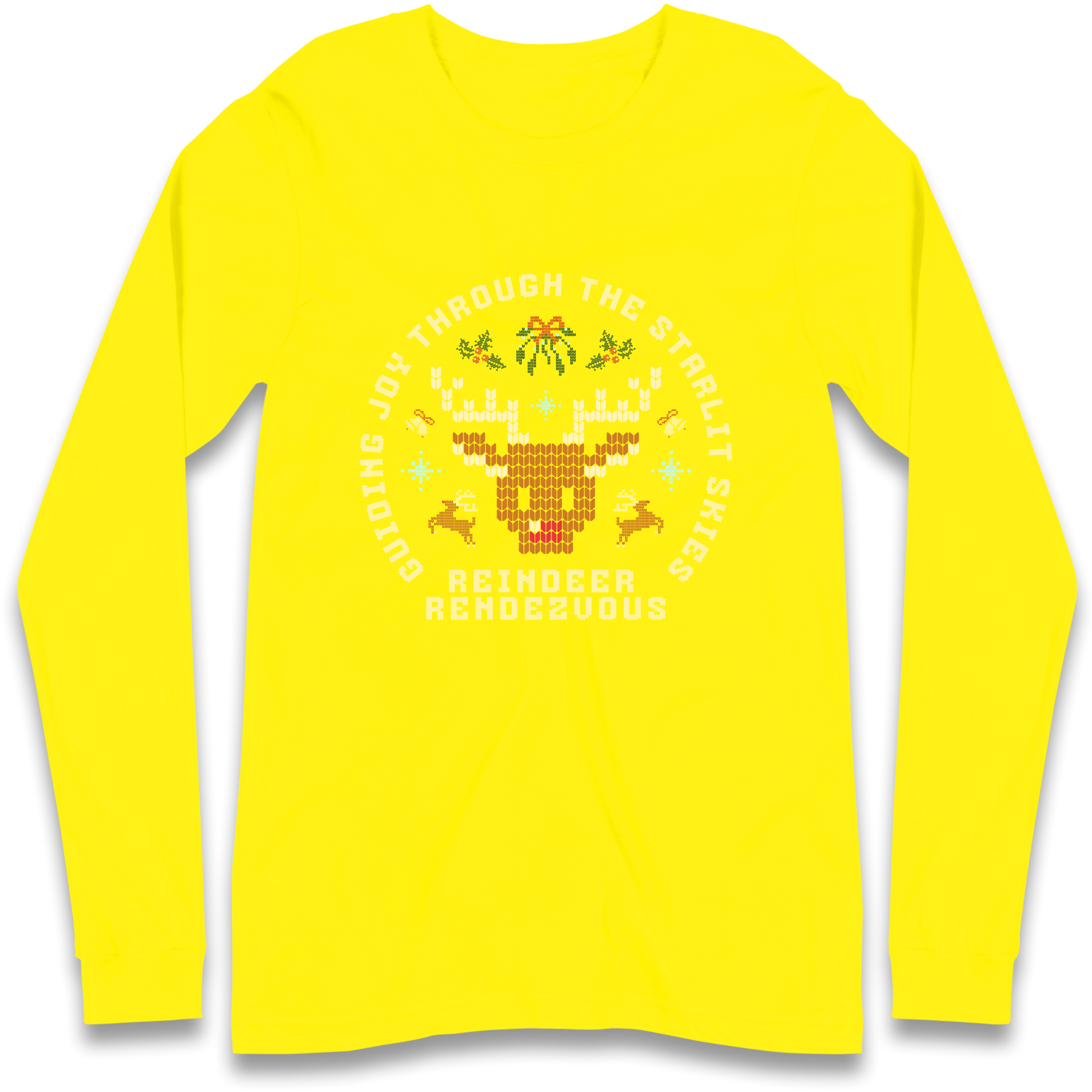 Reindeer Rendezvous Christmas Longsleeve T Shirt