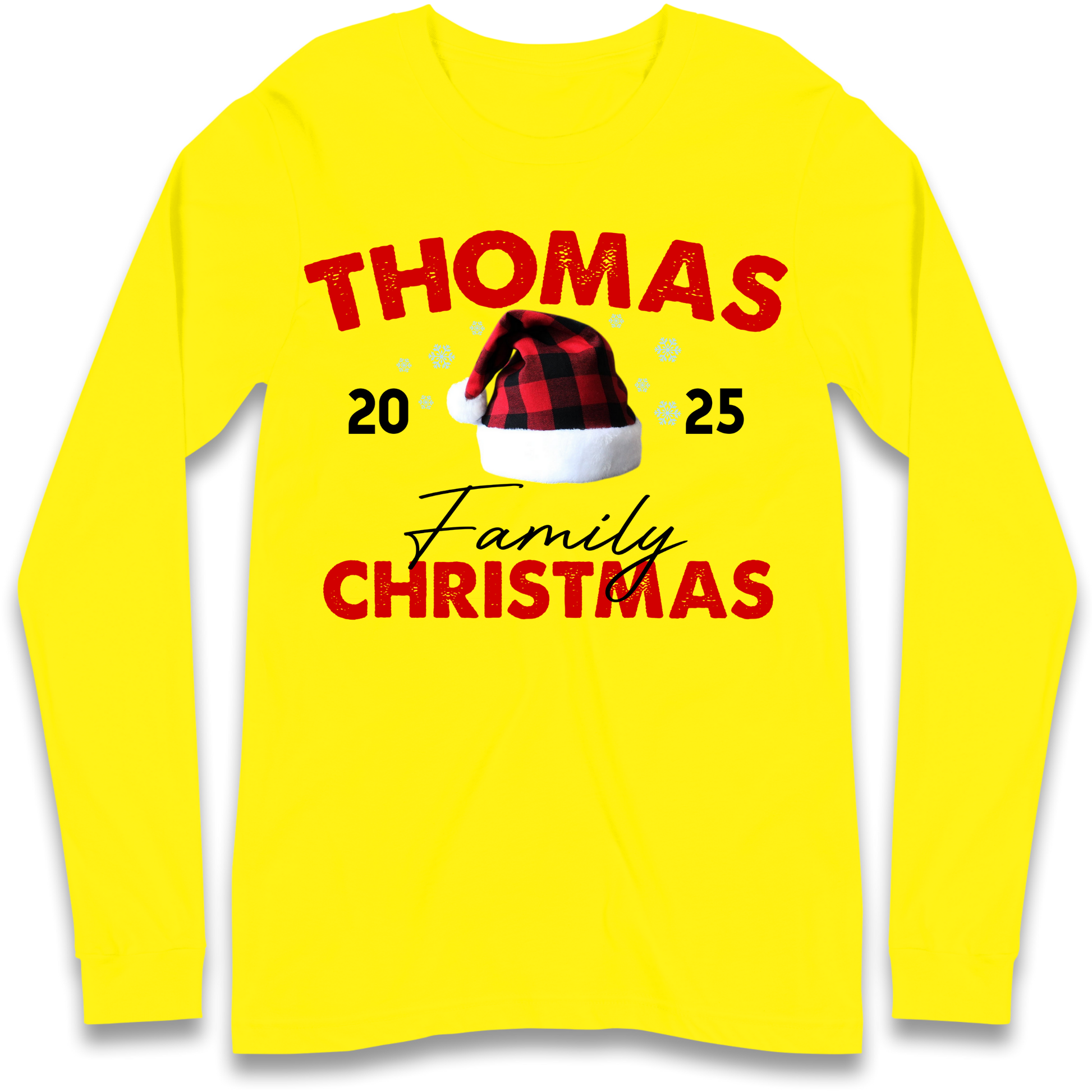 Thomas Family Christmas Longsleeve T Shirt