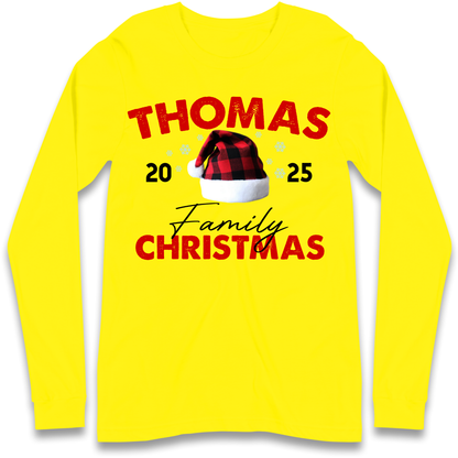 Thomas Family Christmas Longsleeve T Shirt