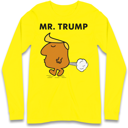 Donald Trump Parody Longsleeve T Shirt
