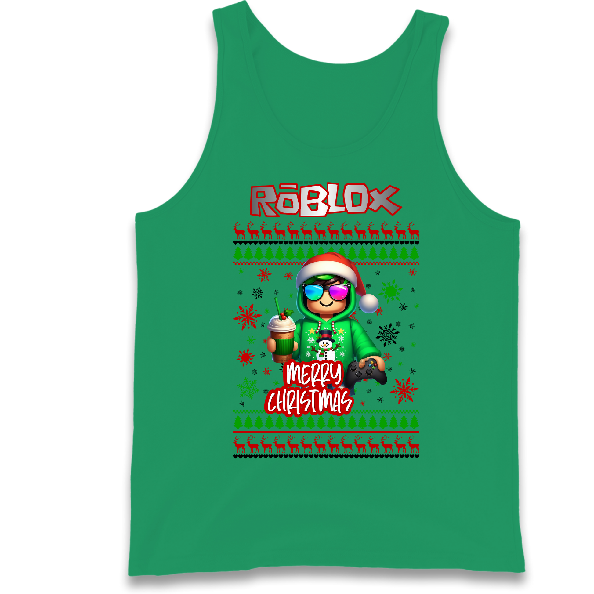 Roblox Merry Christmas Tank Top