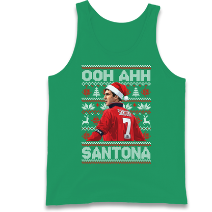 M'nchester United Christmas Tank Top