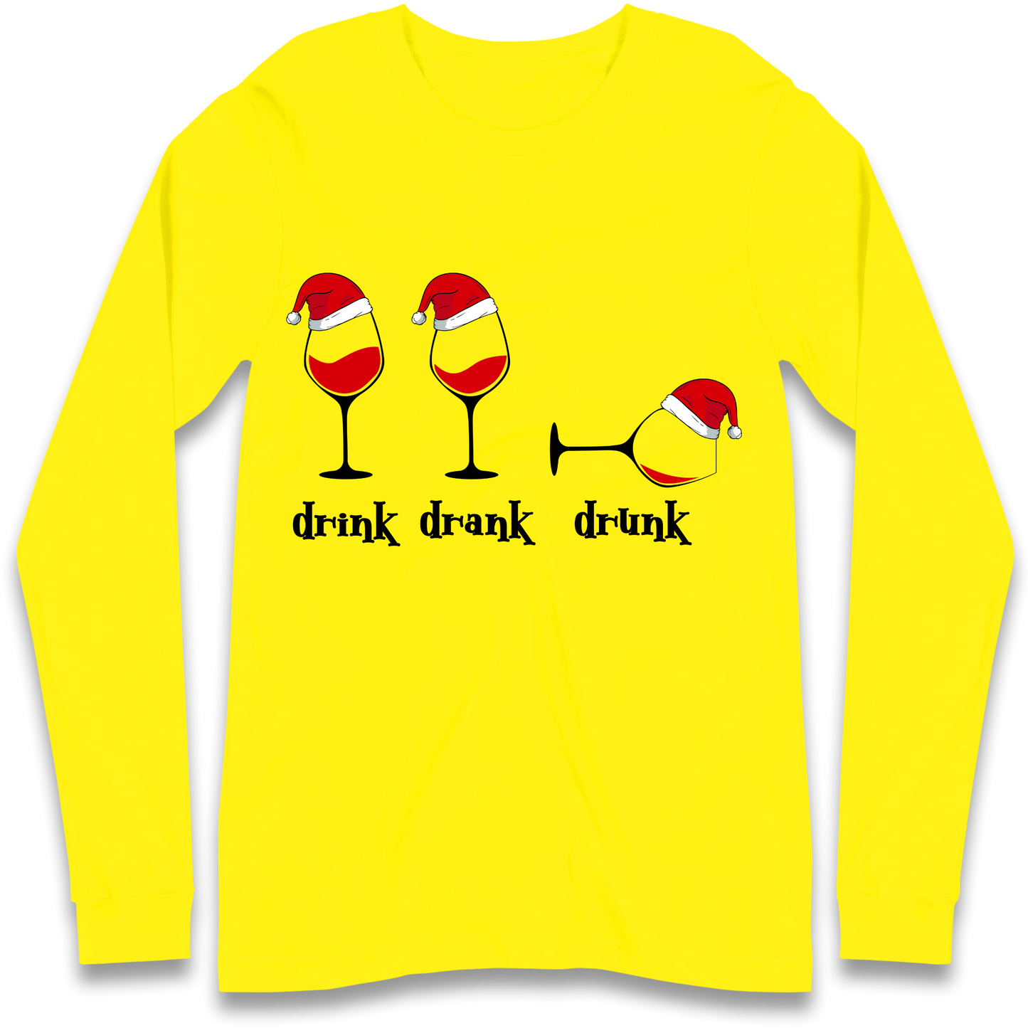 Drink Drank Drunk Longsleeve T-Shirt