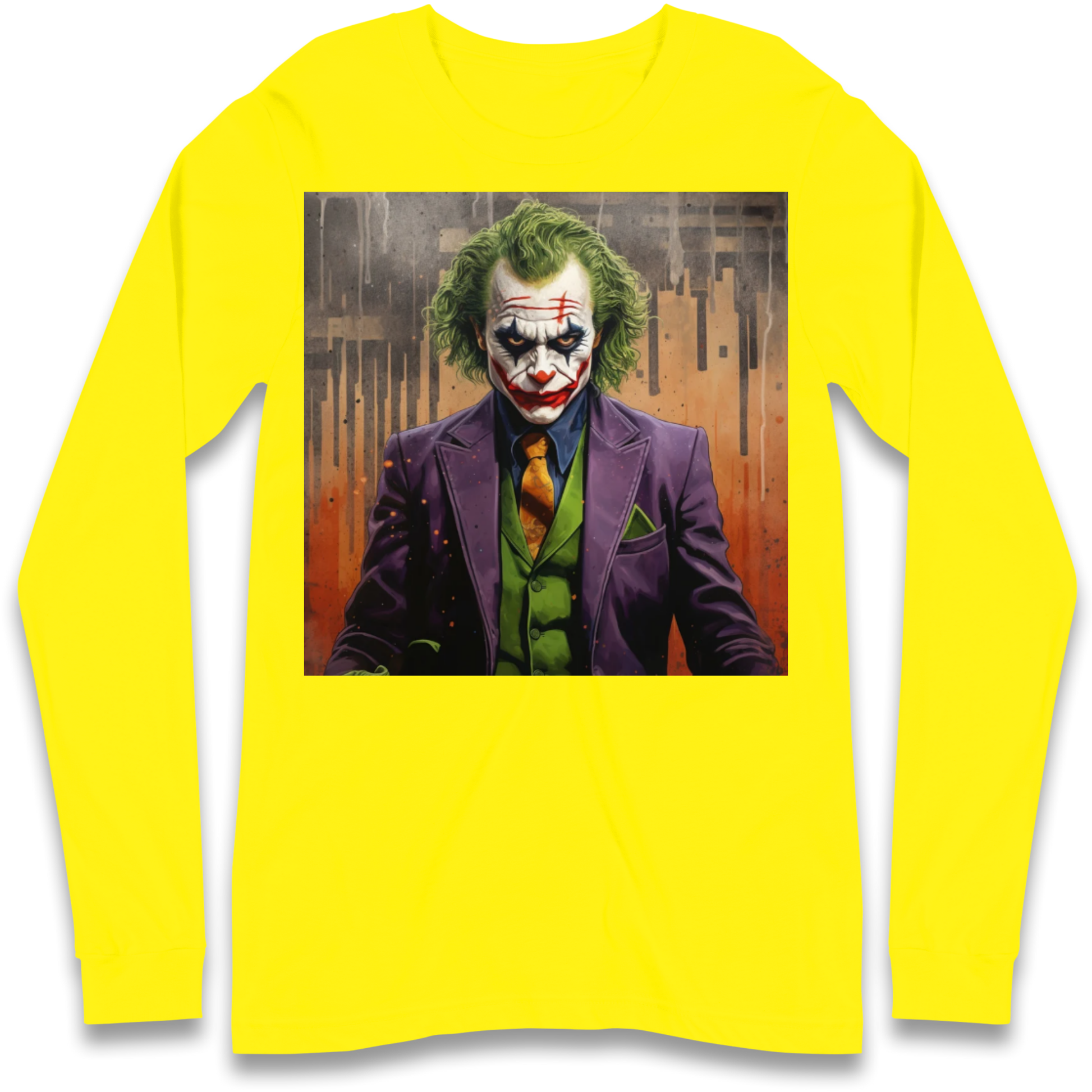 The Joker Painting Longsleeve T Shirt