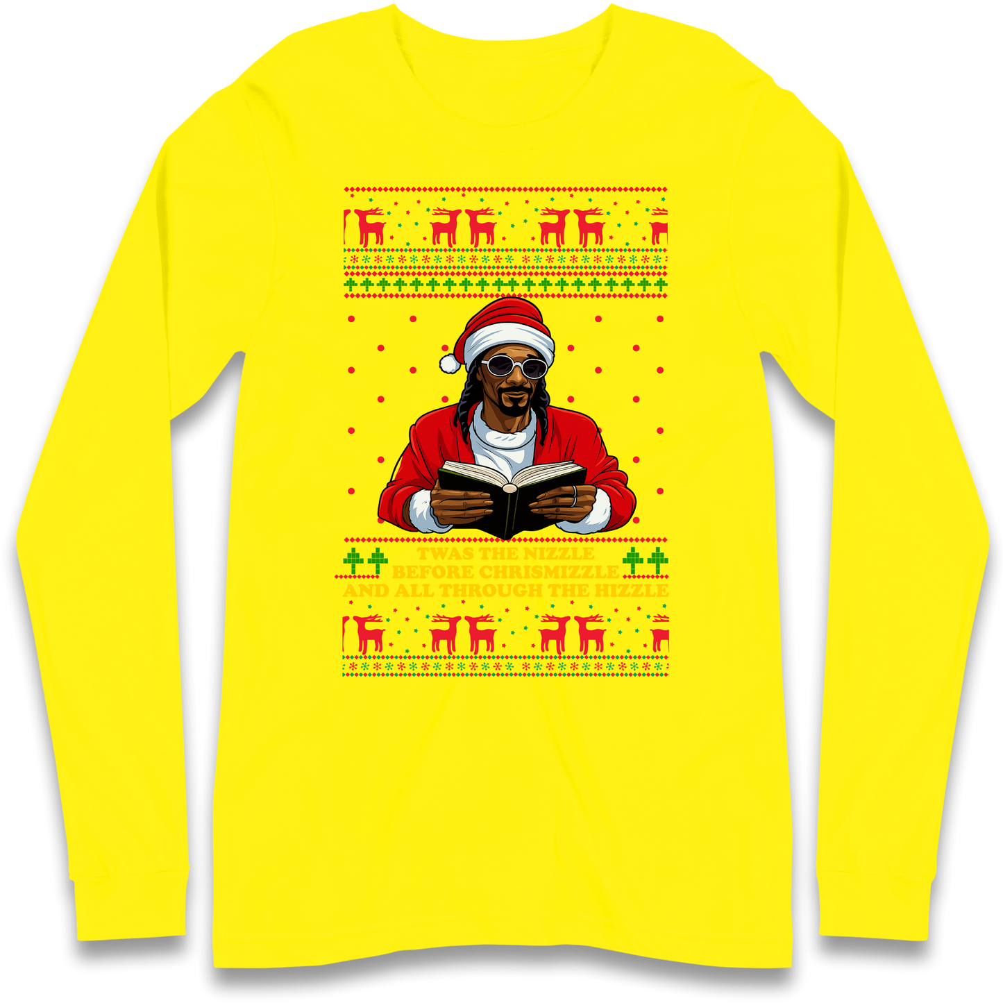 Snoop Dogg Nizzle Christmas Longsleeve T-Shirt