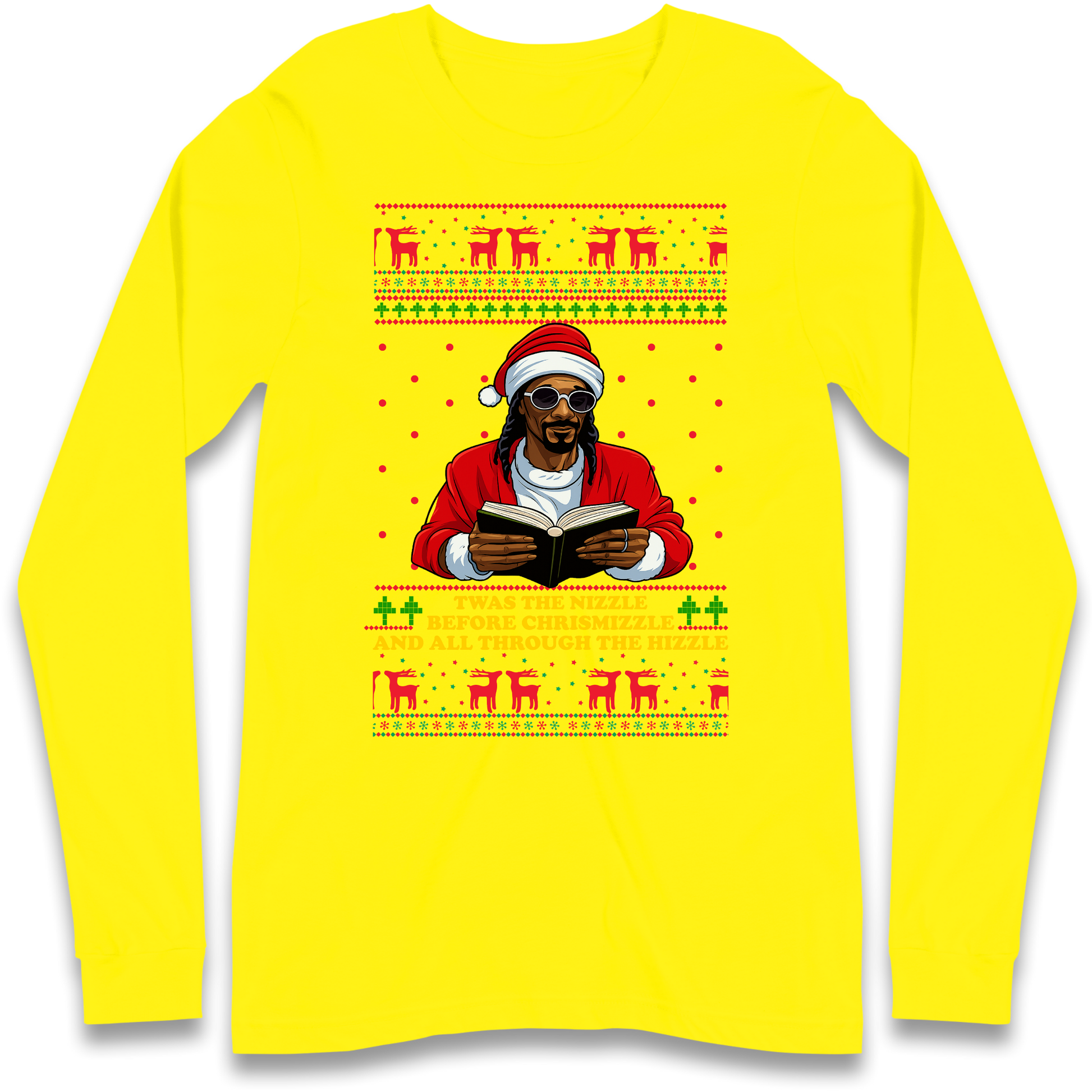 Snoop Dogg Nizzle Christmas Longsleeve T-Shirt