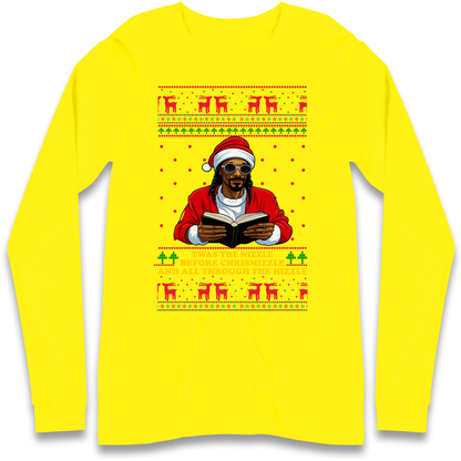 Snoop Dogg Nizzle Christmas Longsleeve T-Shirt