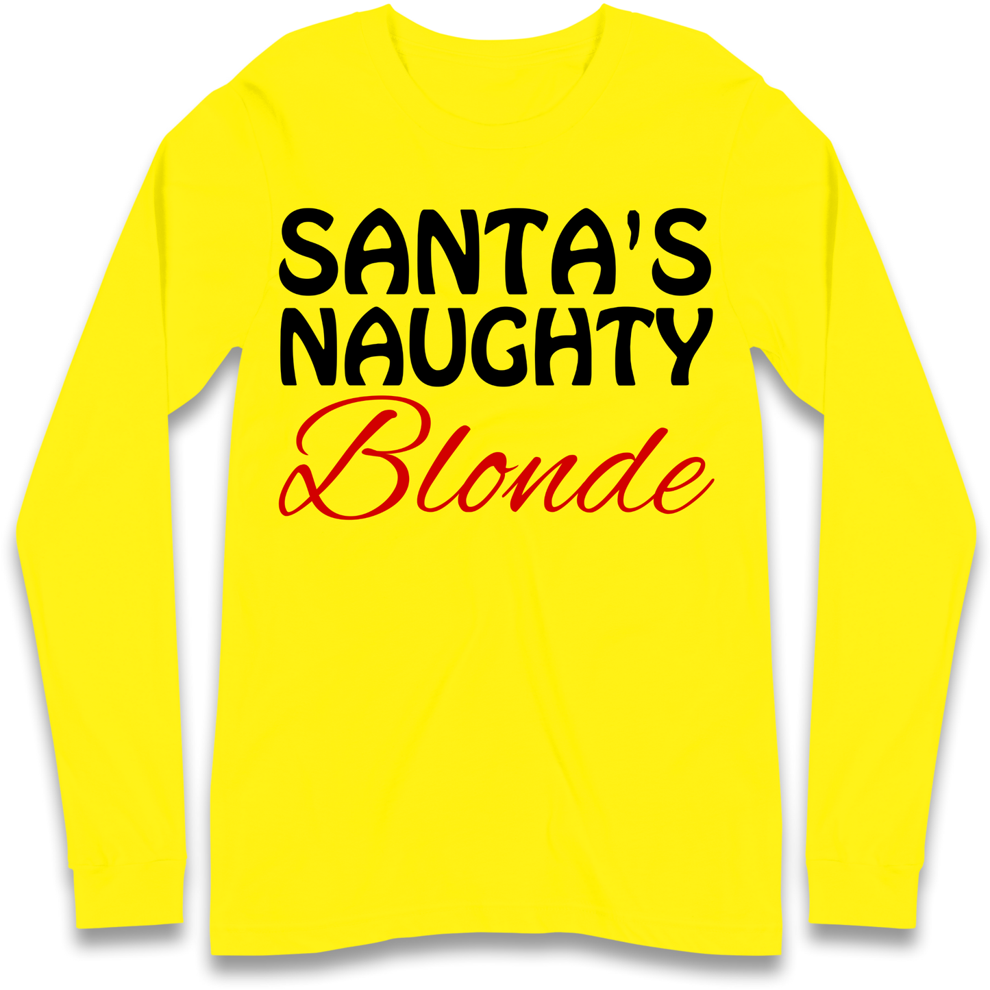 Naughty Blonde Longsleeve T-Shirt