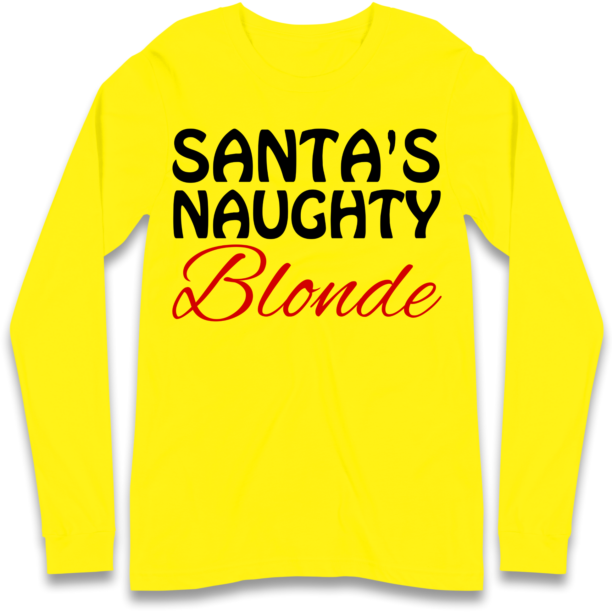 Naughty Blonde Longsleeve T-Shirt