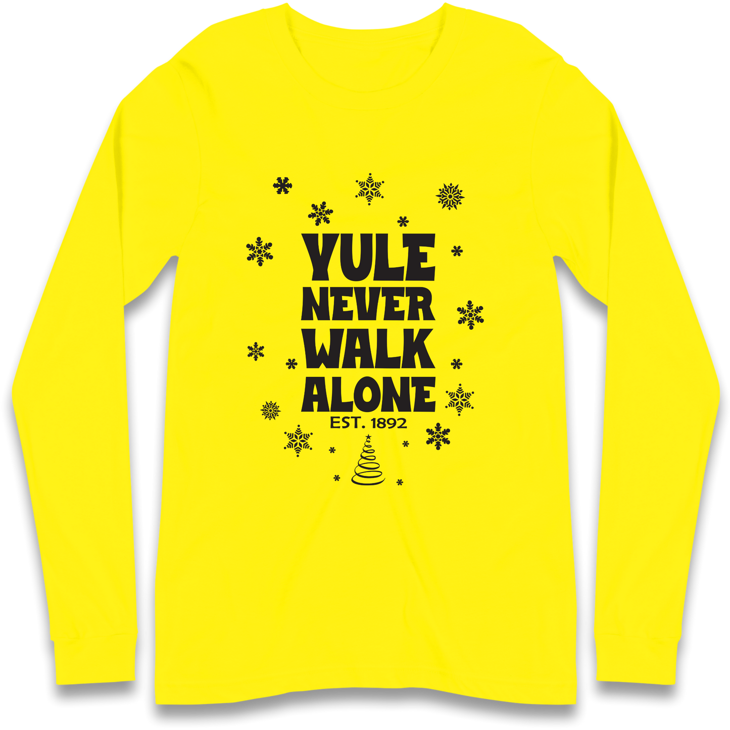Yule Never Walk Alone Liverpool Christmas Longsleeve T Shirt