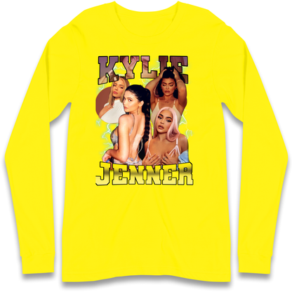 Kylie Jenner Pink Lips Longsleeve T Shirt
