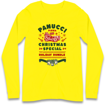 Panucci Pizza Christmas Special Christmas Longsleeve T Shirt