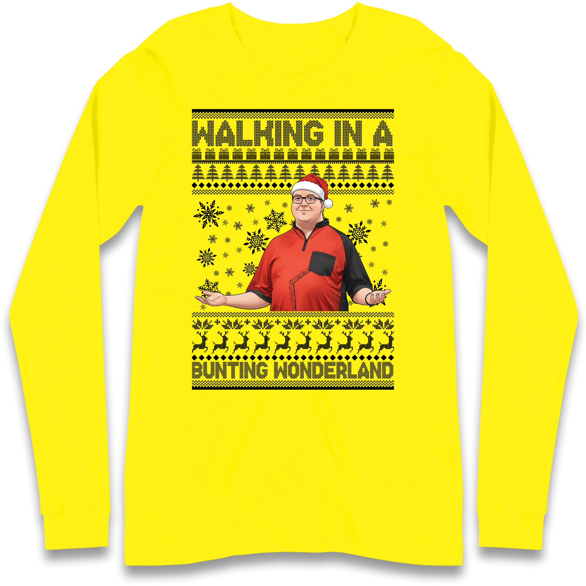 Bunting Wonderland Longsleeve T-Shirt