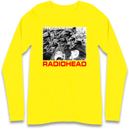 Radiohead We Are Not Screaming Longsleeve T Shirt