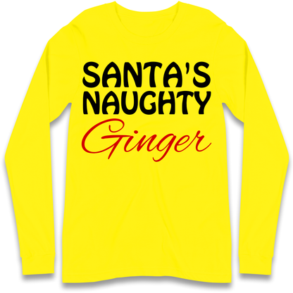 Naughty Ginger Longsleeve T-Shirt