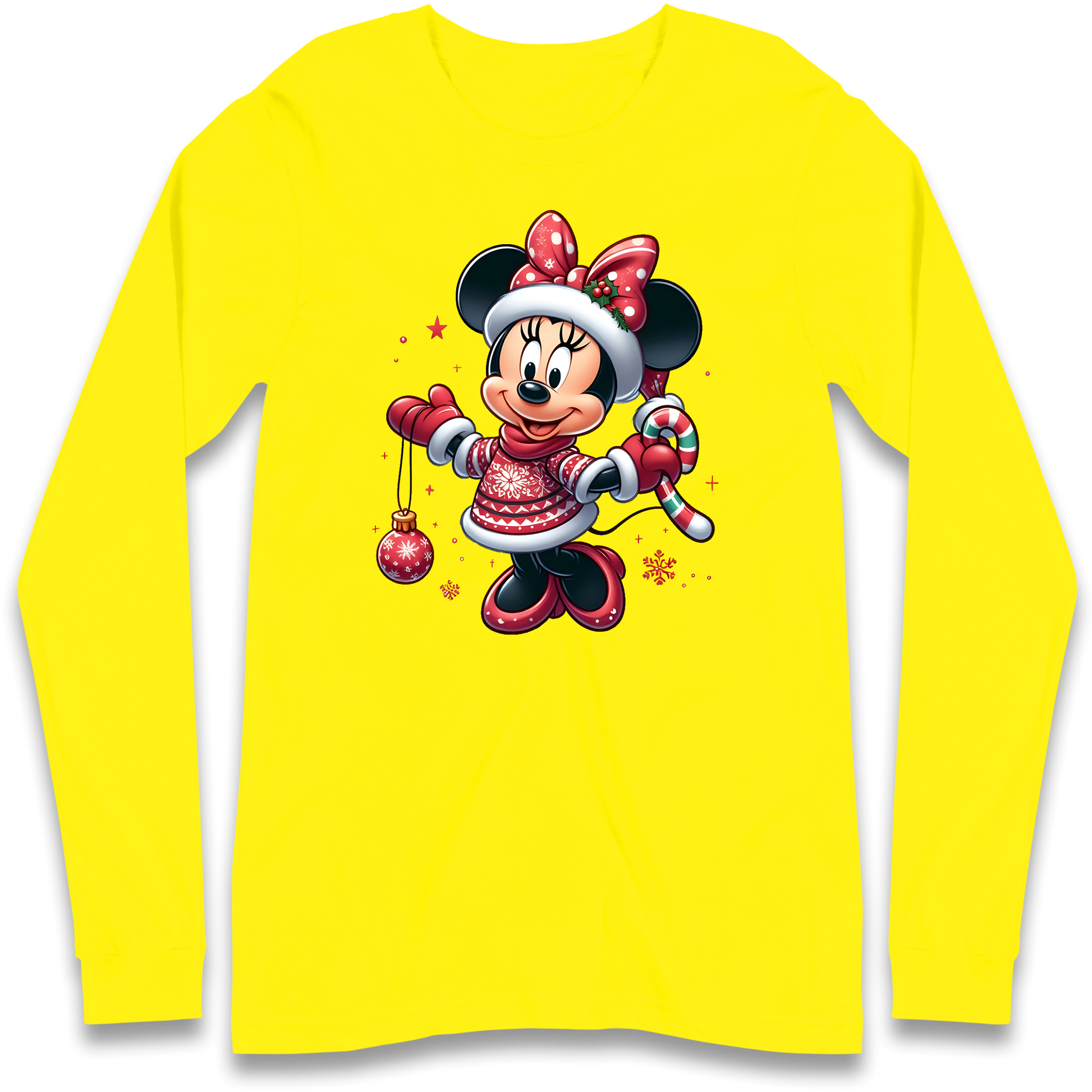 Mini Mouse Christmas Longsleeve T Shirt