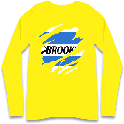 Retro QPR 1992 Torn Effect Longsleeve T Shirt